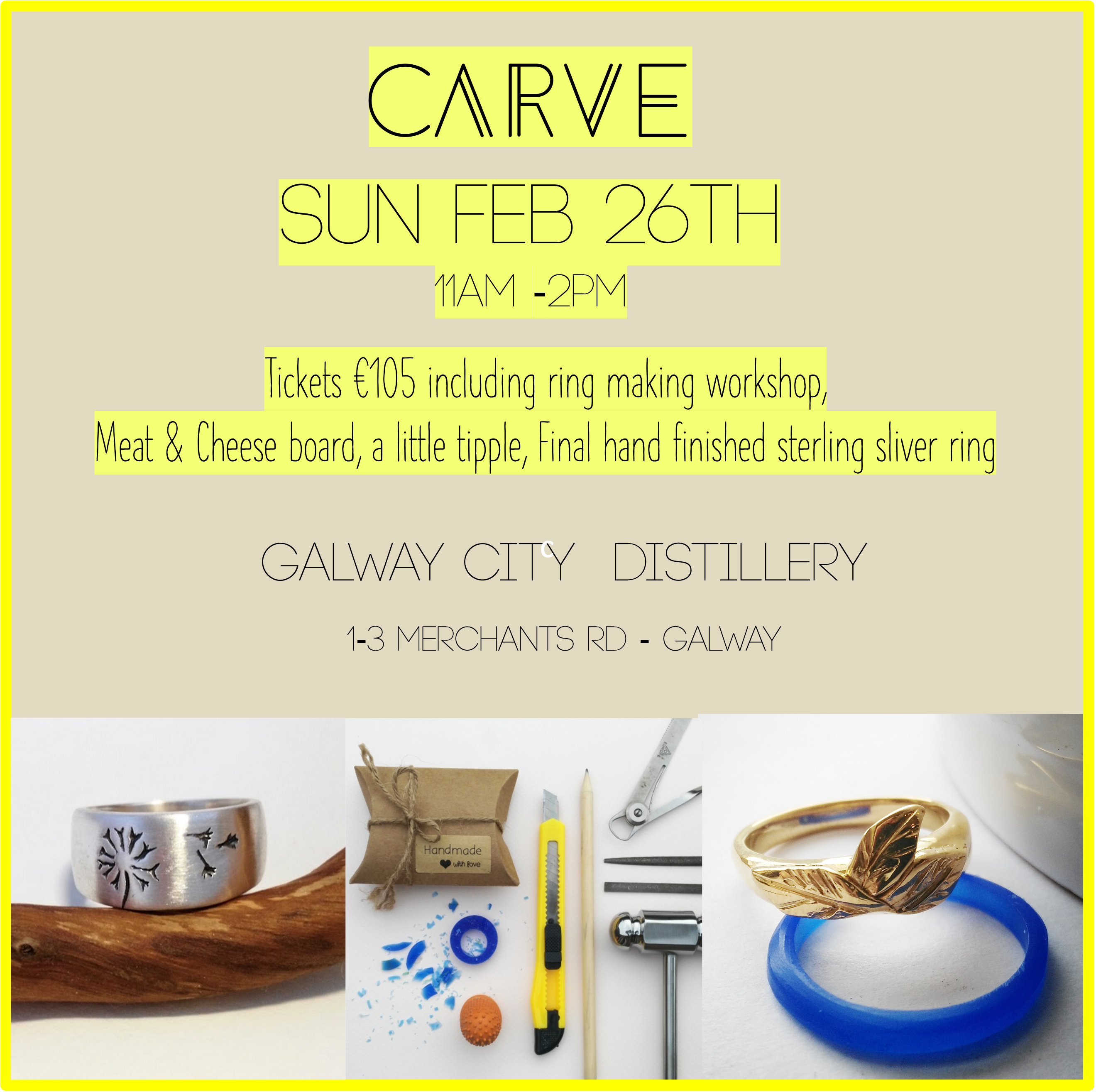 Carve Feb 26th 11AM (Ring included)